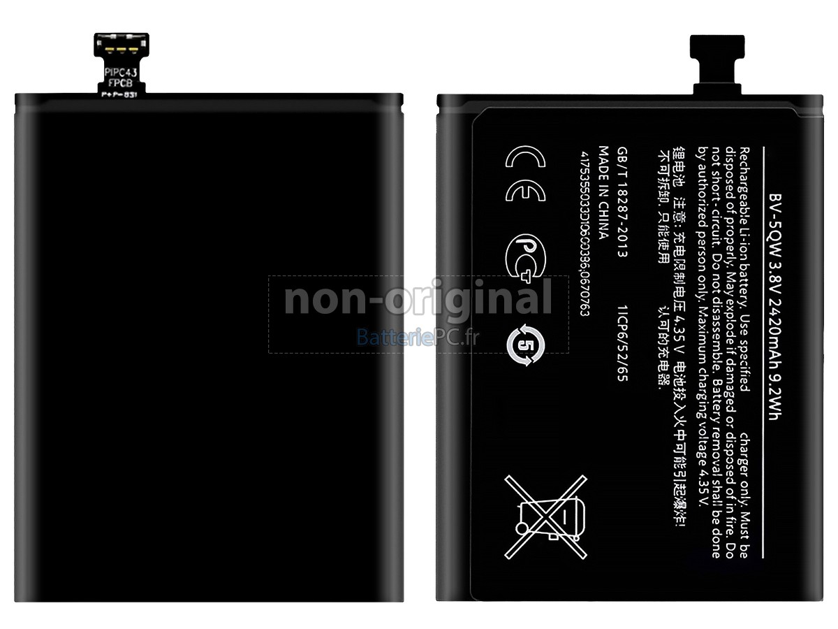 batterie pour Nokia RM927