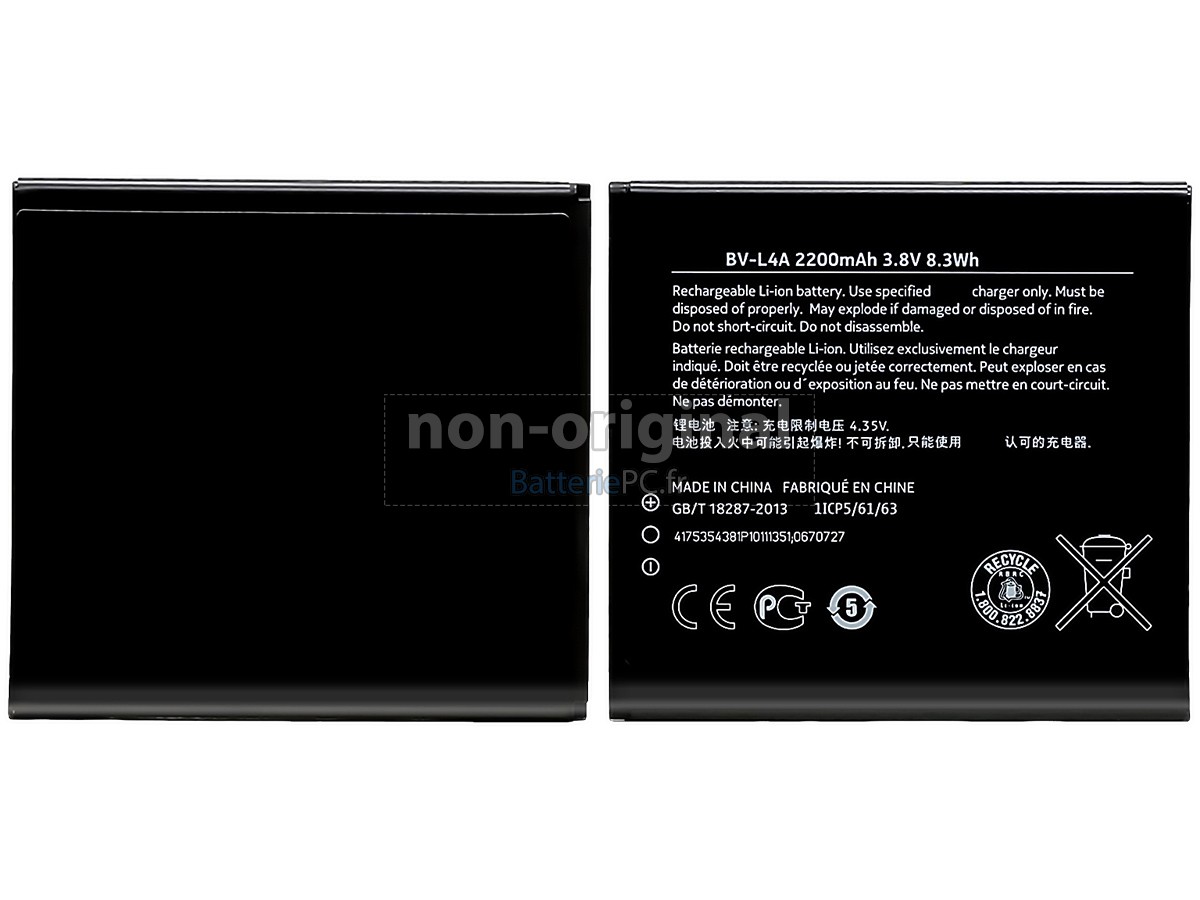 batterie pour Nokia BV-L4A