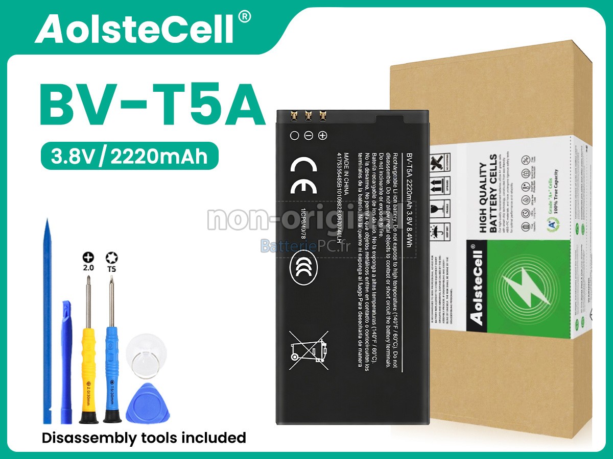 batterie pour Nokia BL-T5A