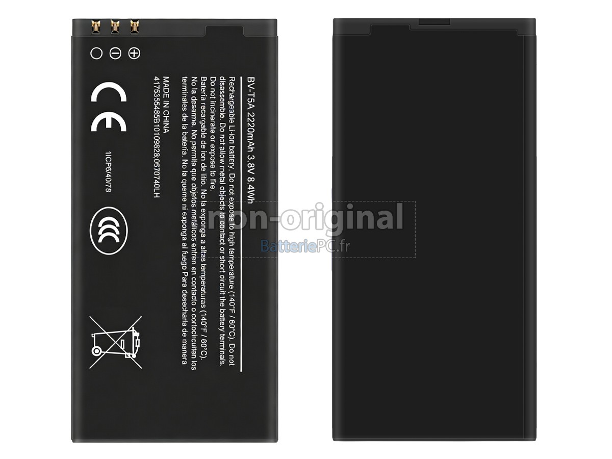 batterie pour Nokia BL-T5A