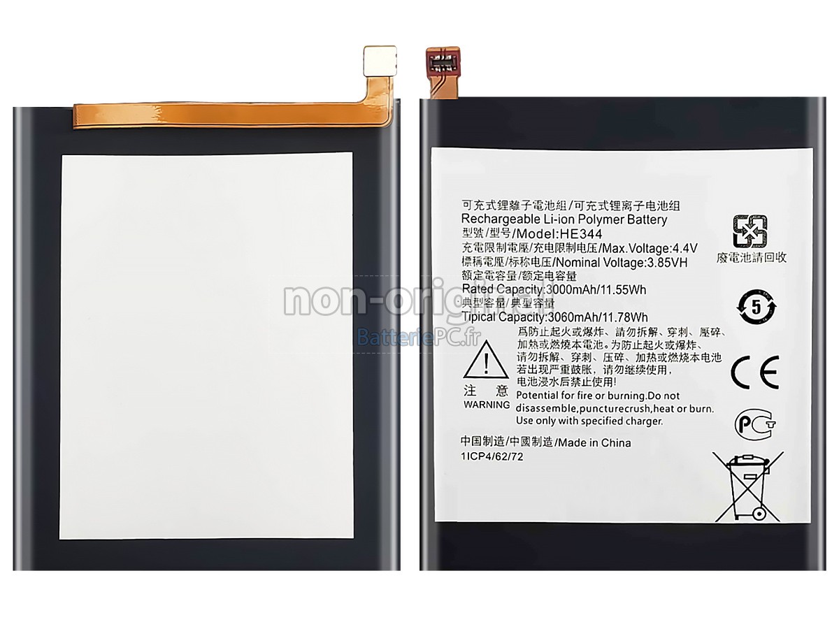batterie pour Nokia HE344