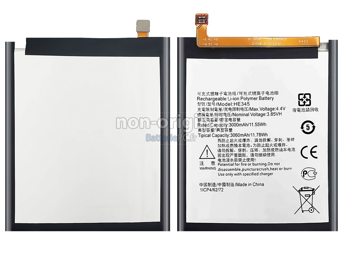 batterie pour Nokia HE345