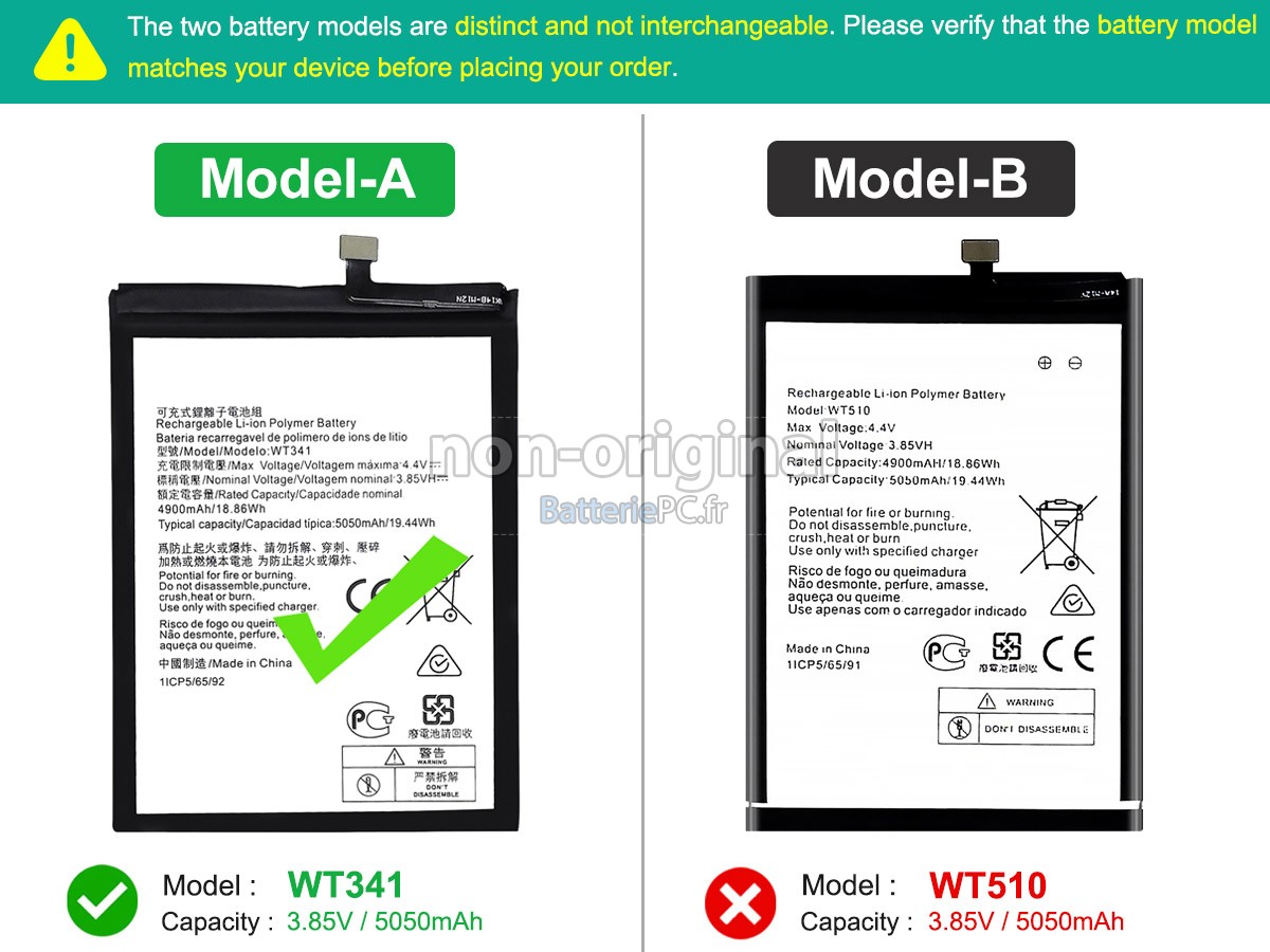 batterie pour Nokia C21 PLUS