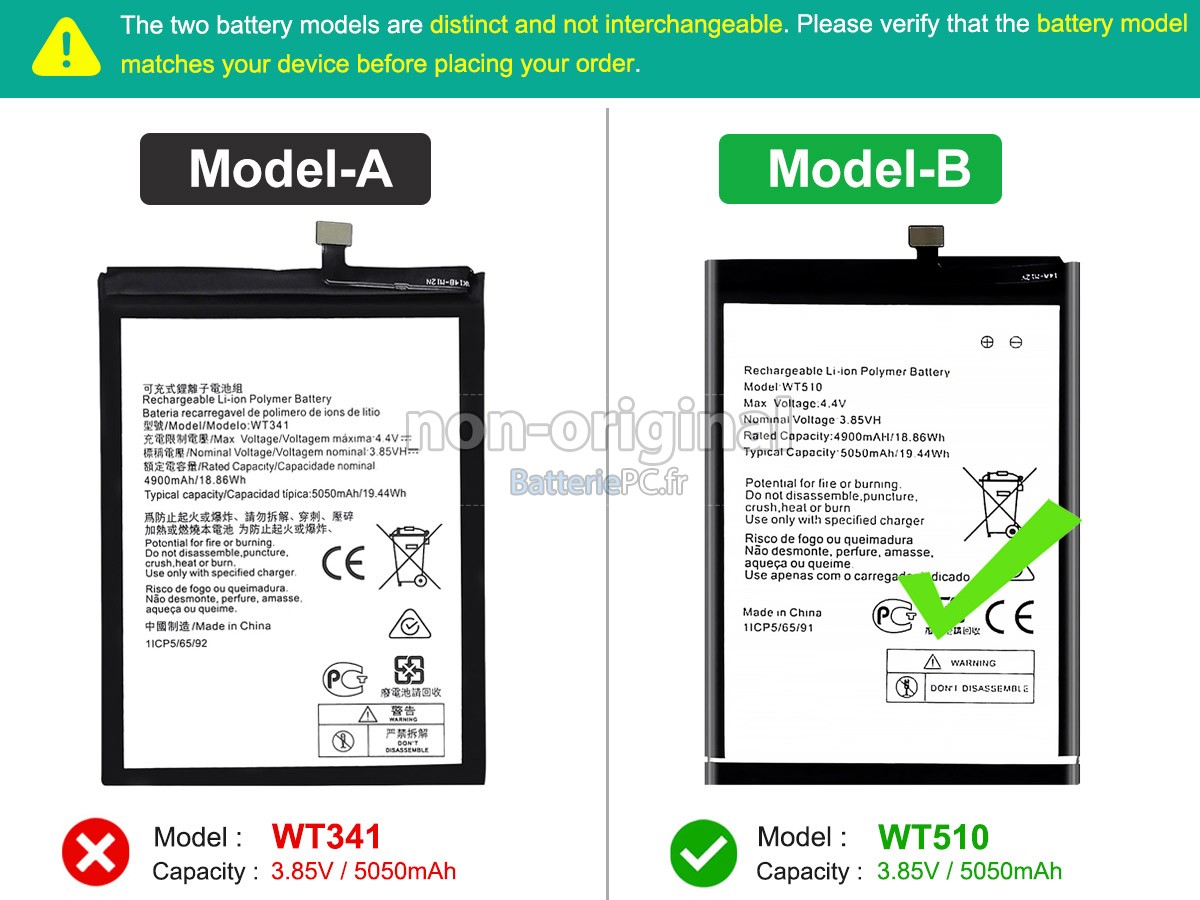 batterie pour Nokia C21 PLUS