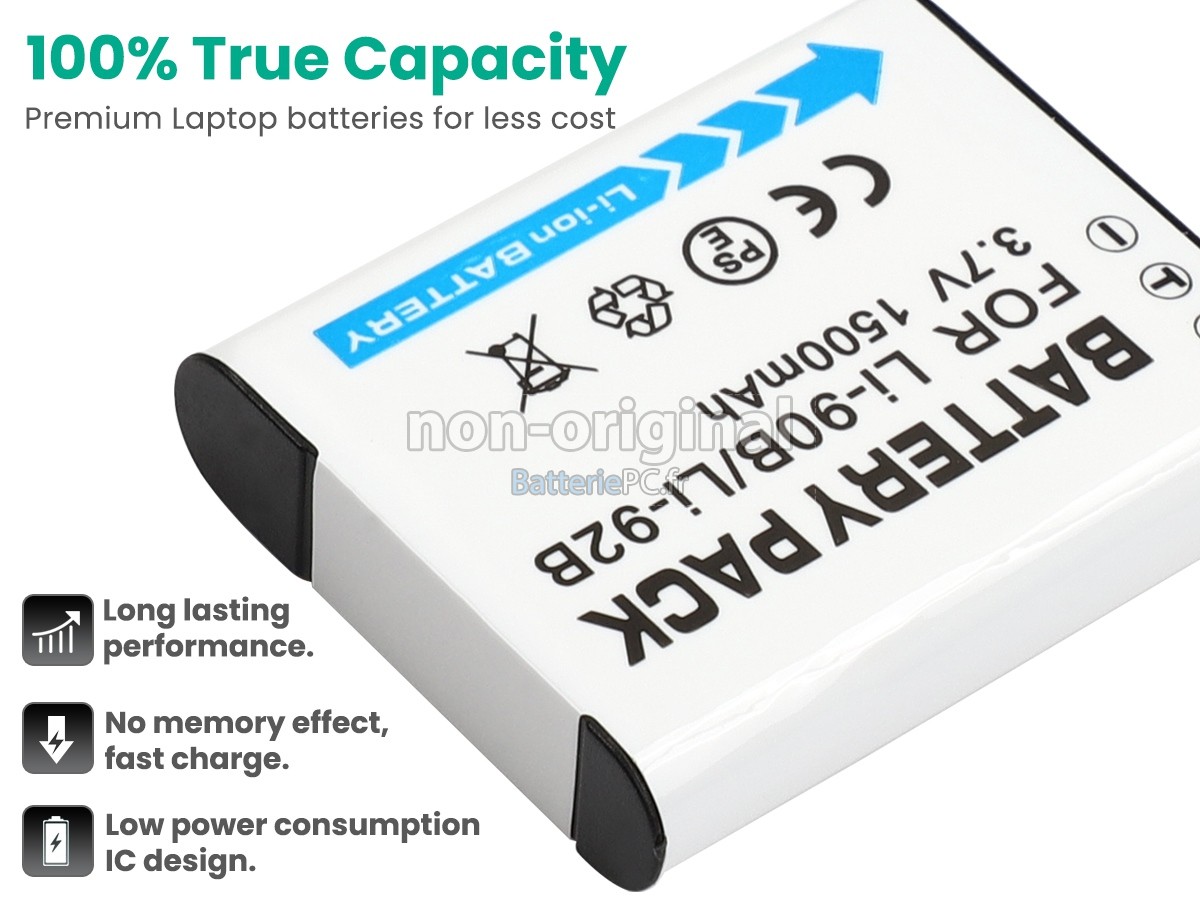 batterie pour Olympus STYLUS TG-4 TOUGH