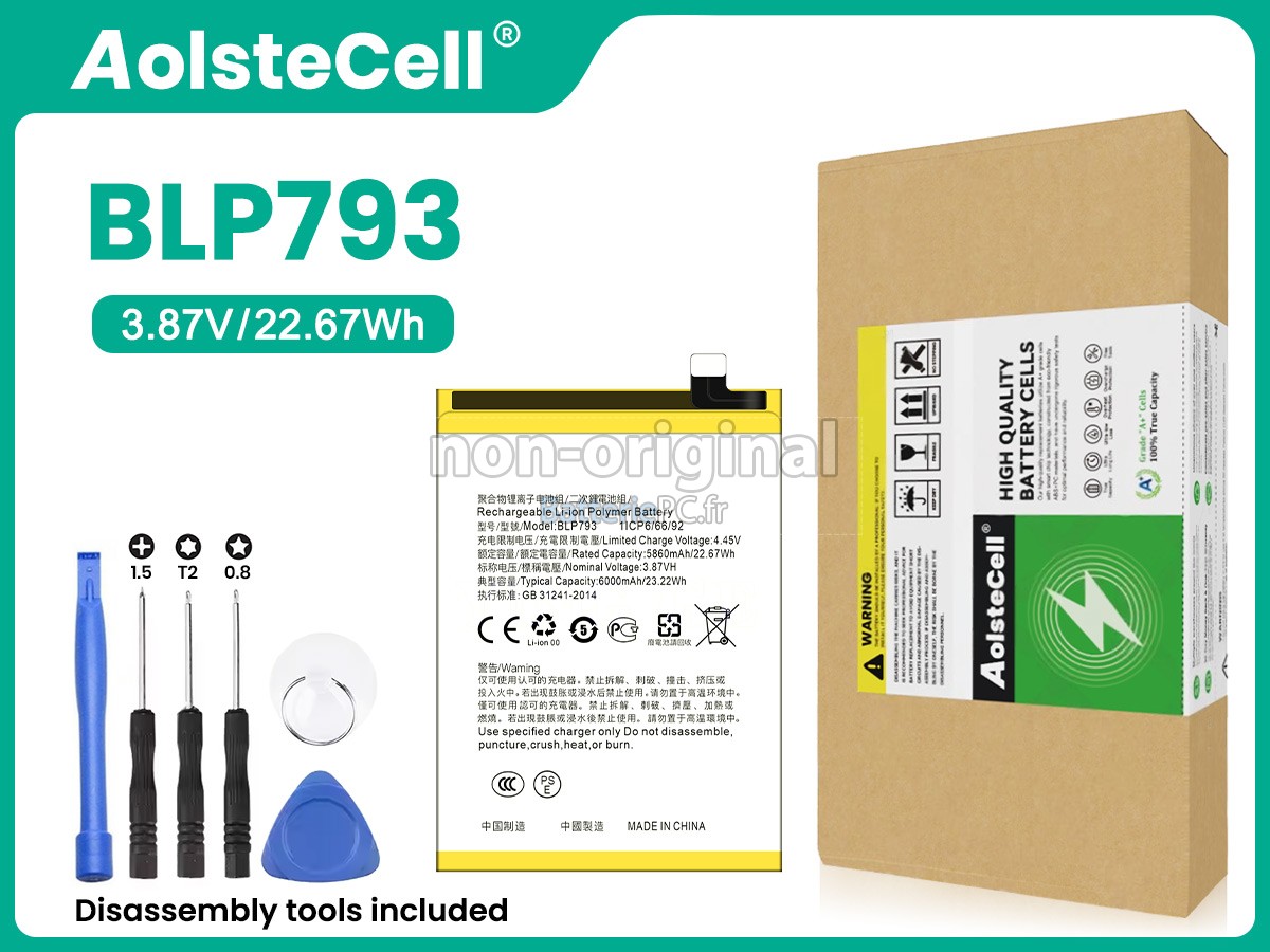 batterie pour Oppo REALME C15 QUALCOMM EDITION