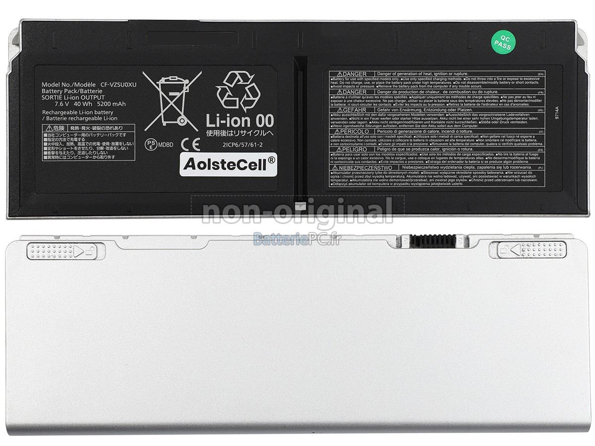 batterie pour Panasonic CF-XZ62