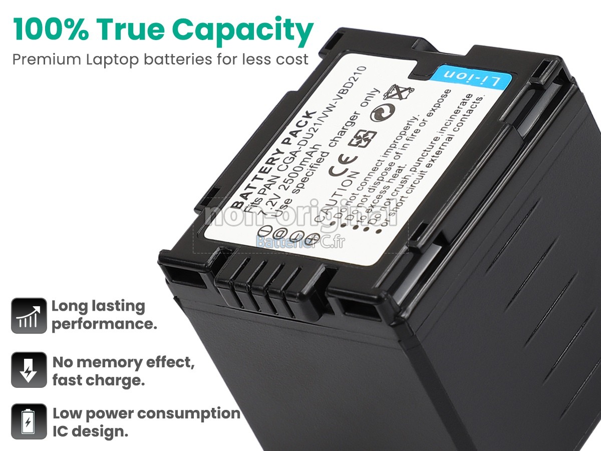 batterie pour Panasonic NV-GS158GK
