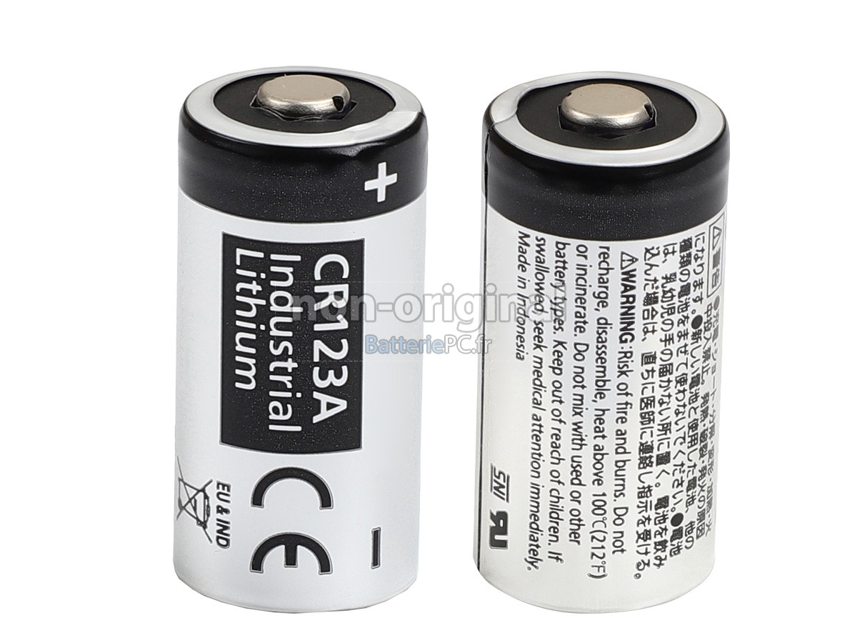 batterie pour Panasonic CR123A