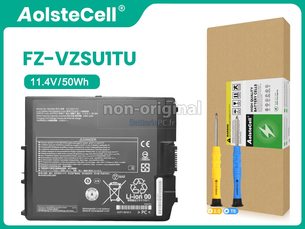 batterie pour Panasonic FZ-VZSU1VU