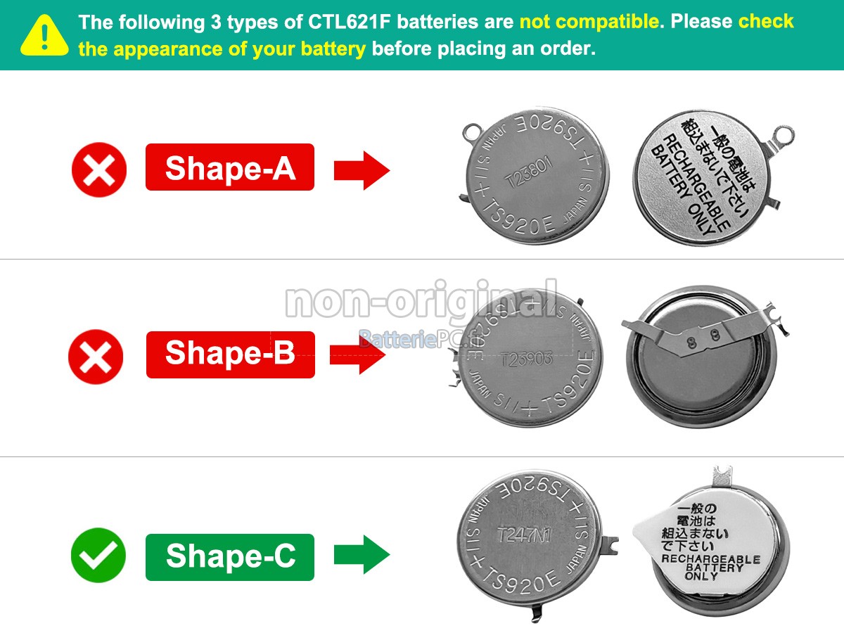 batterie pour Panasonic TS920E