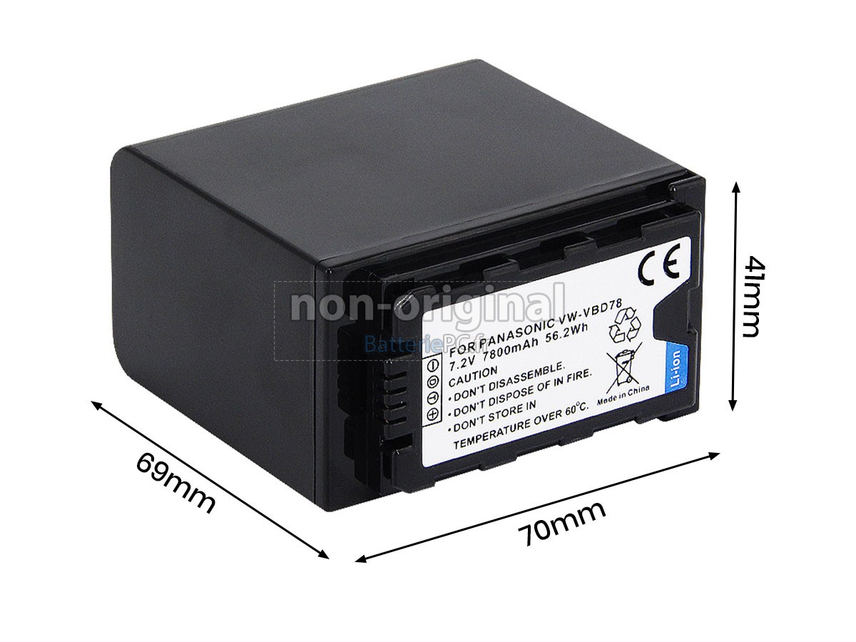 batterie pour Panasonic HC-X1500