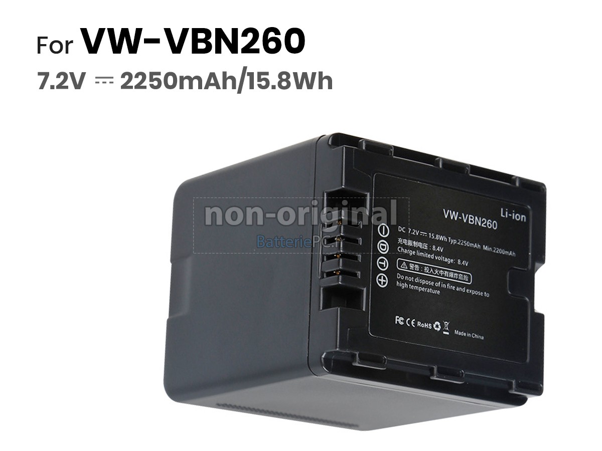 batterie pour Panasonic HC-X900M