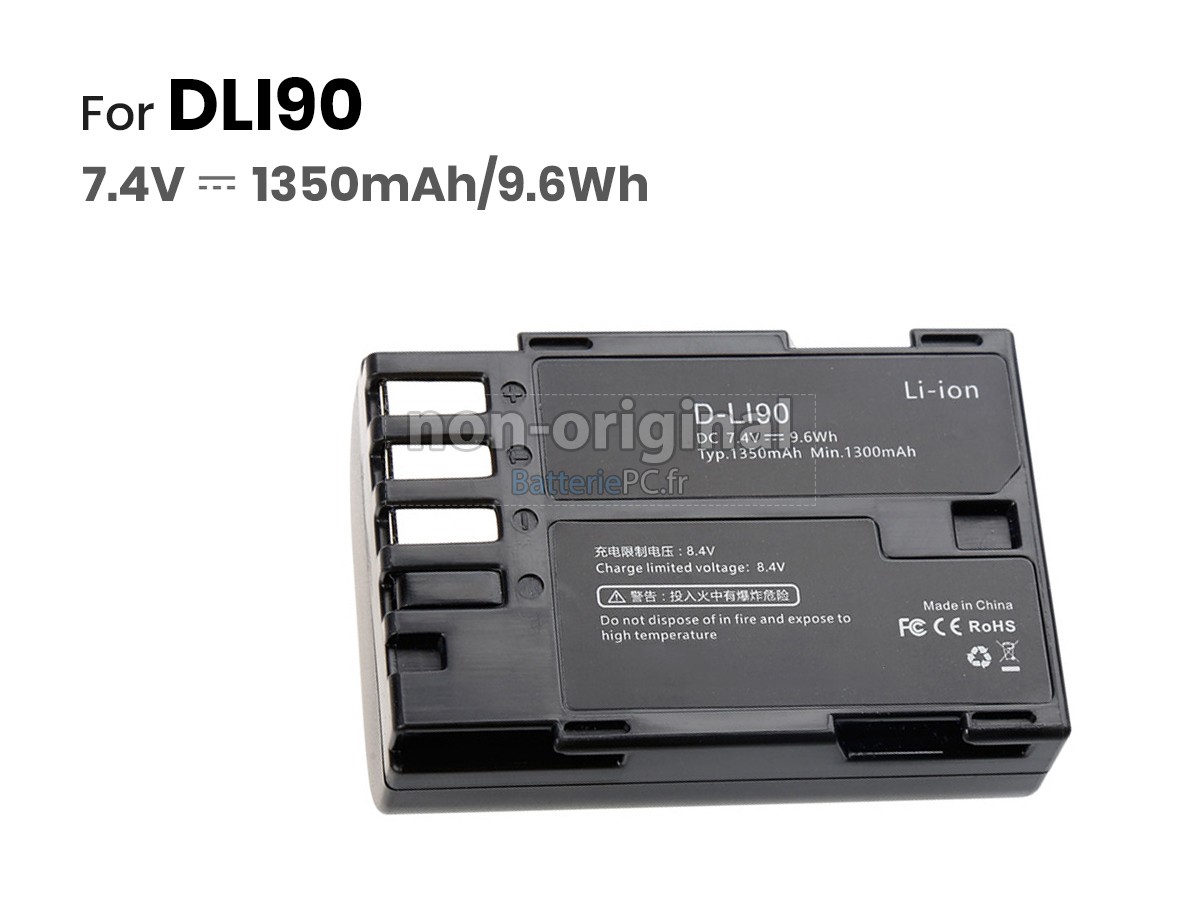 batterie pour PENTAX DLI90