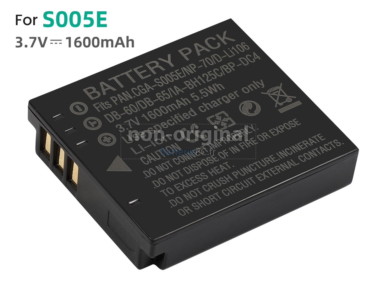 batterie pour PENTAX MX-1
