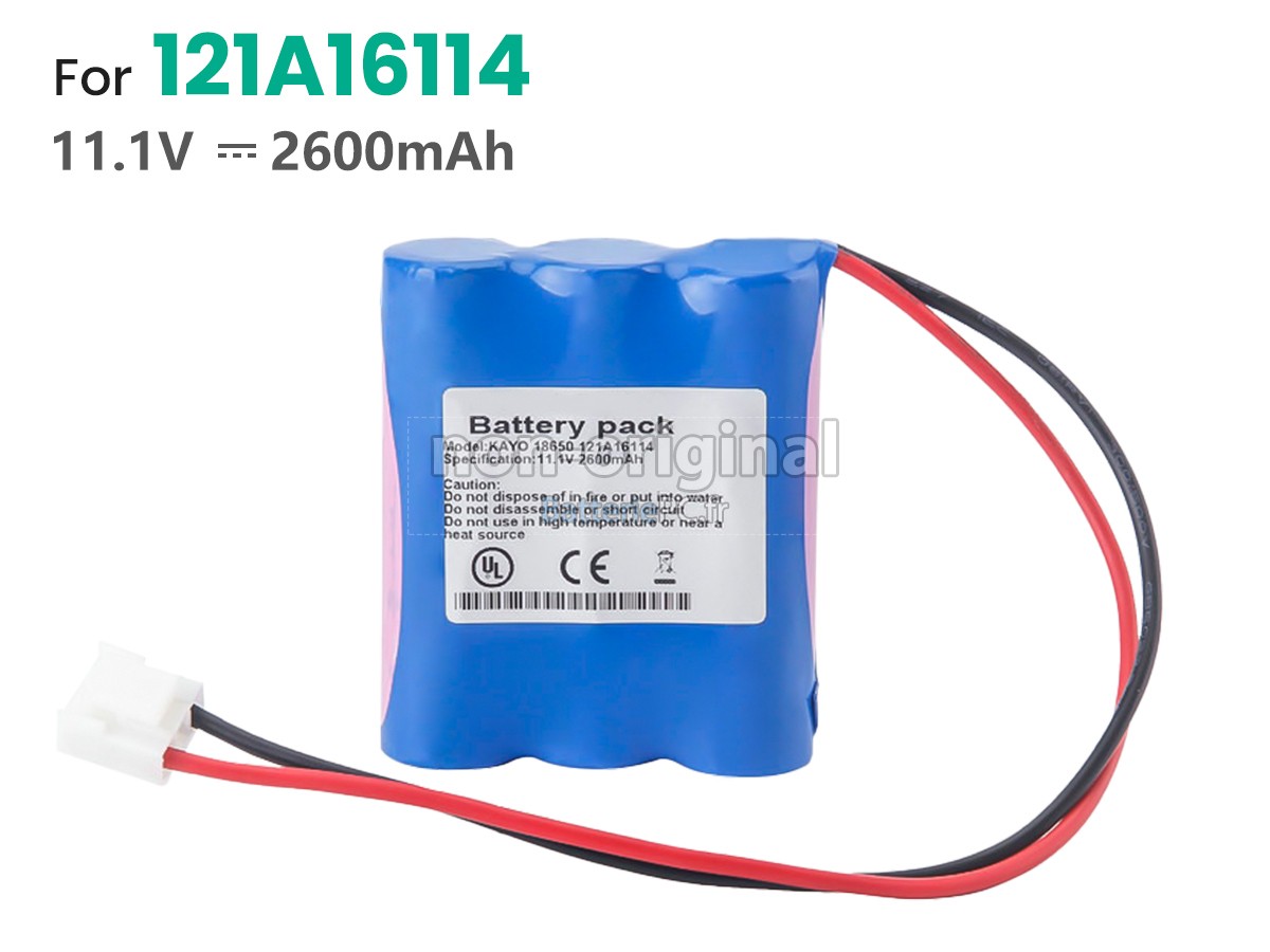 batterie pour perlong KAYO 18650 121A16114