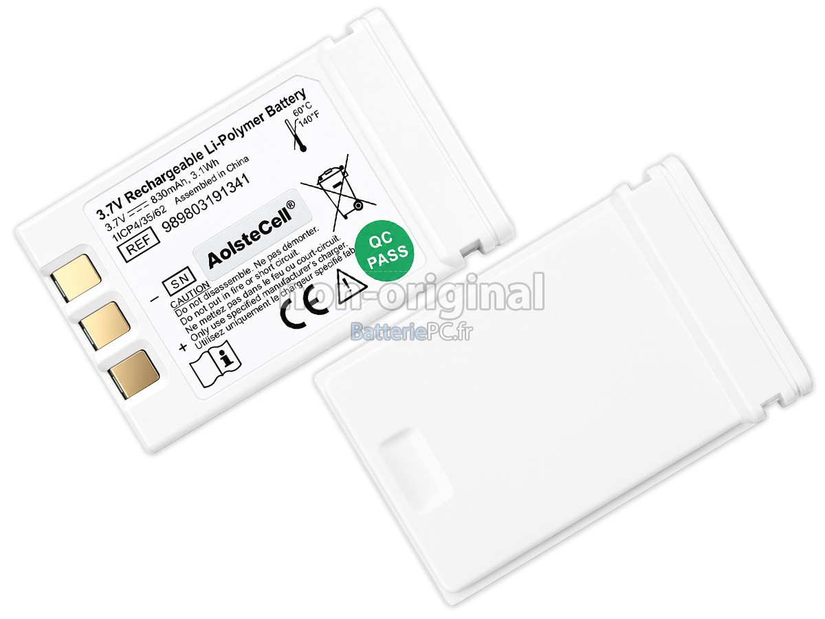 batterie pour Philips INVIVO MR400 3RD GENERATION