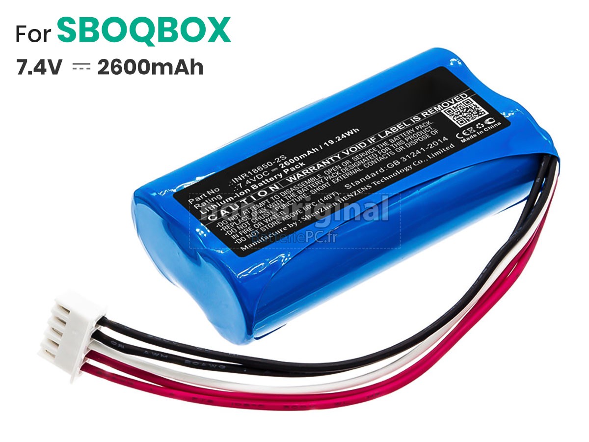 batterie pour Philips SBOQBOX