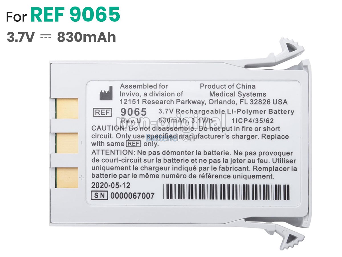 batterie pour Philips REF9065