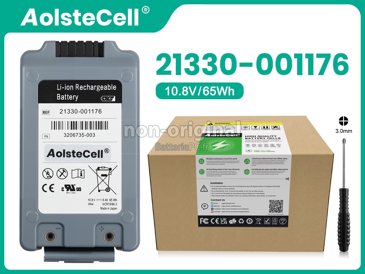 batterie pour Physio Control 3206735-001