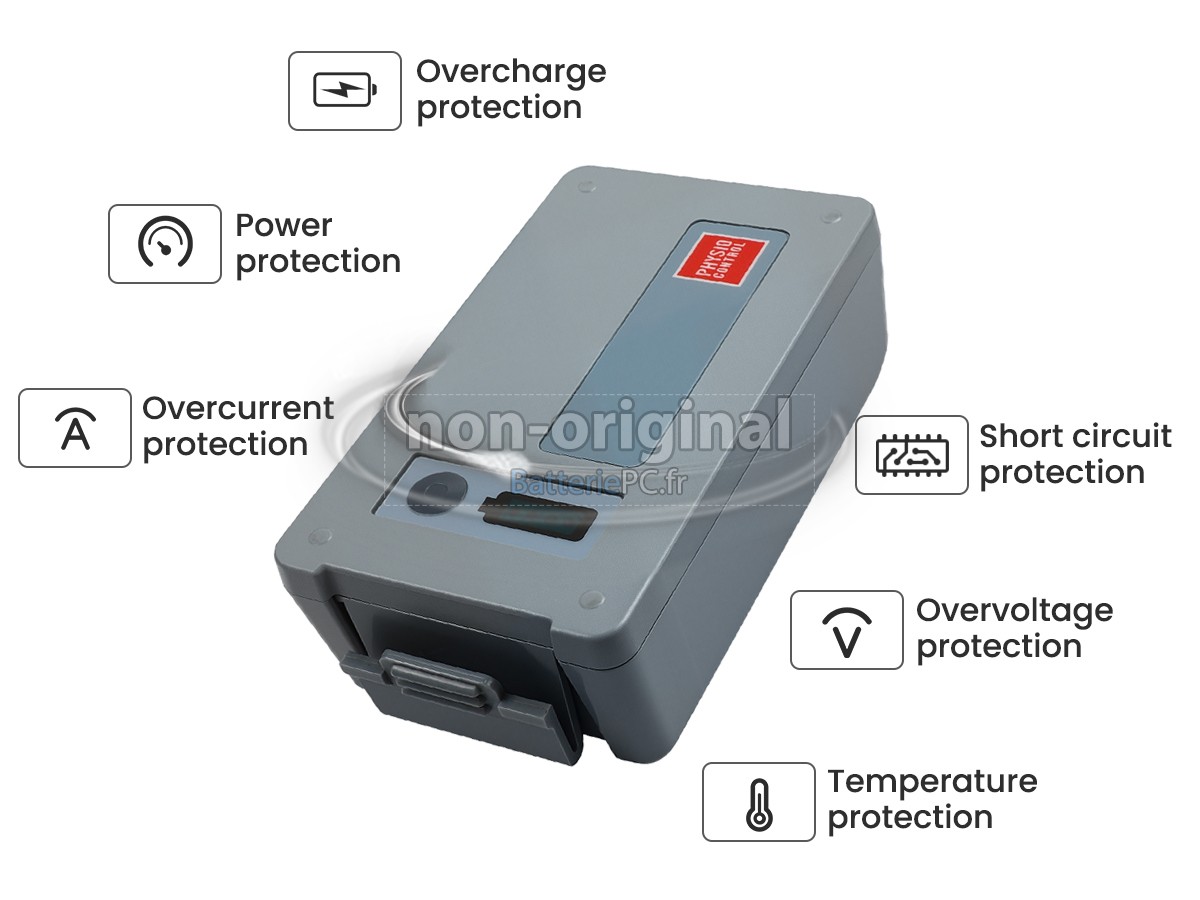 batterie pour Physio Control 3206735-001