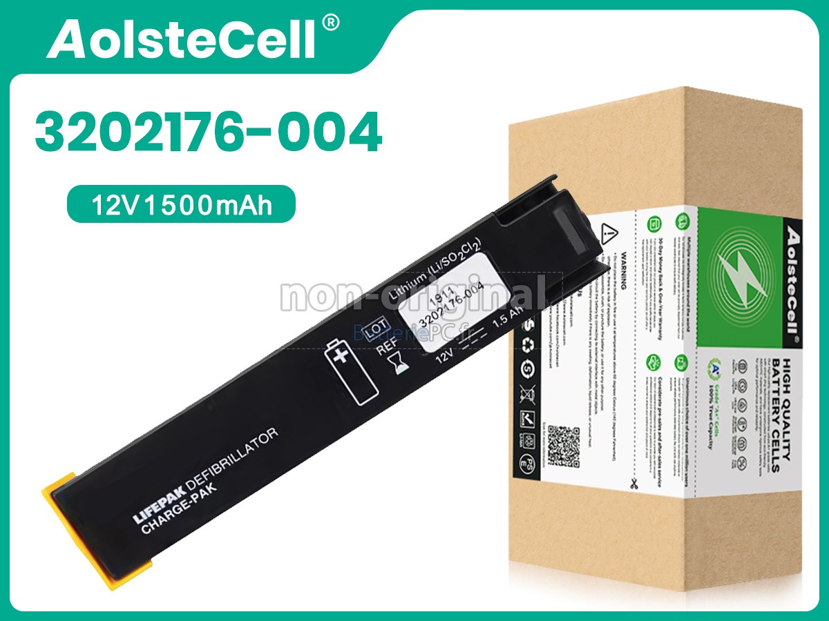 batterie pour Physio Control 3202176-004