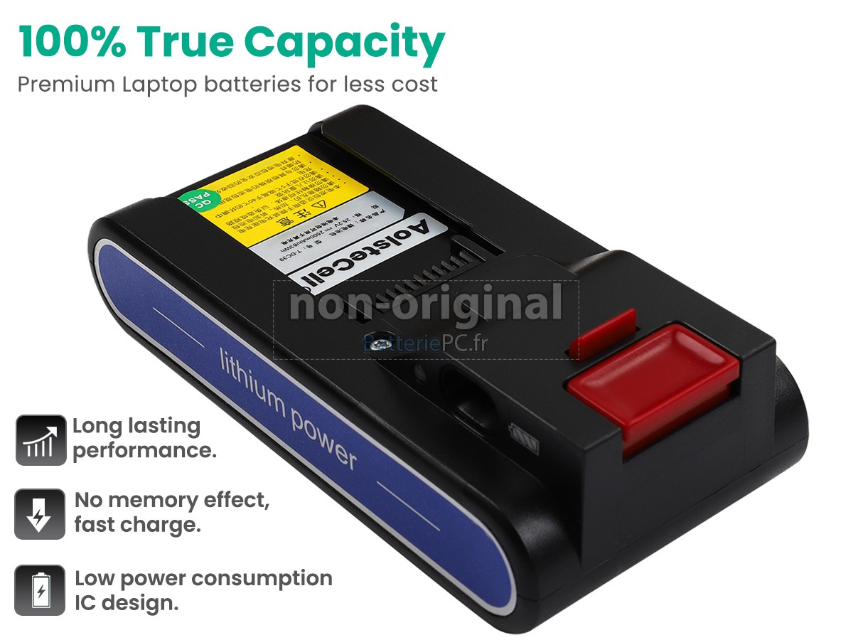batterie pour Polaris PVCS 5090