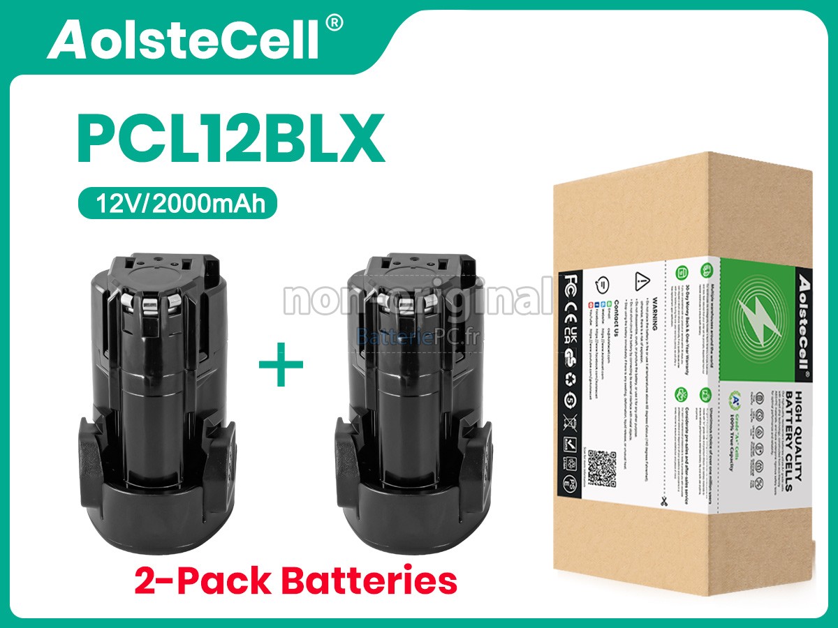 batterie pour Porter Cable PCL120DD