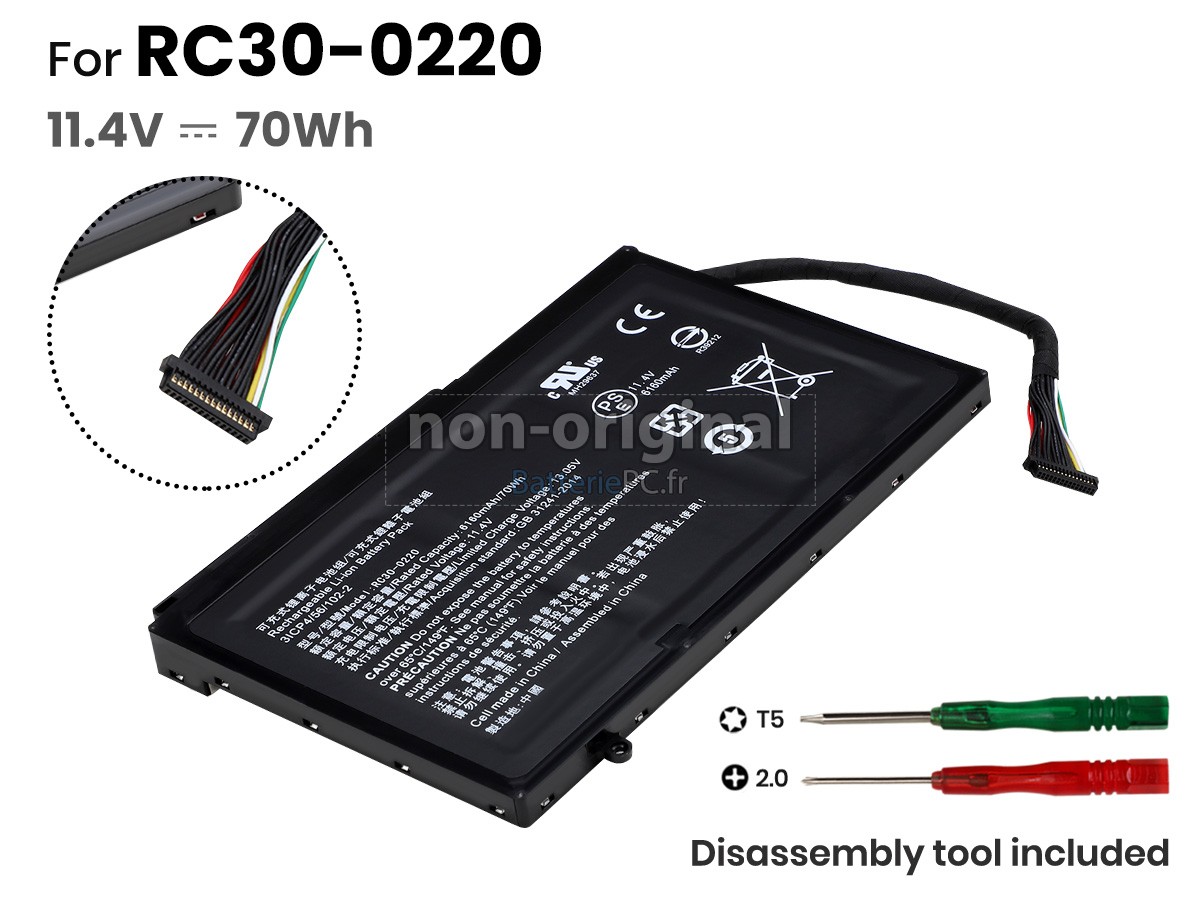 batterie pour Razer BLADE PRO 17 FHD