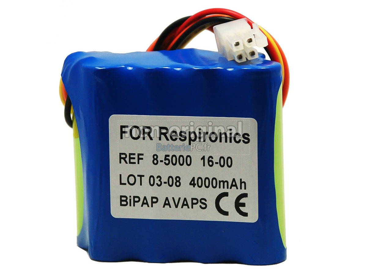 batterie pour Respironics BIPAP FOCUS VENTILATOR