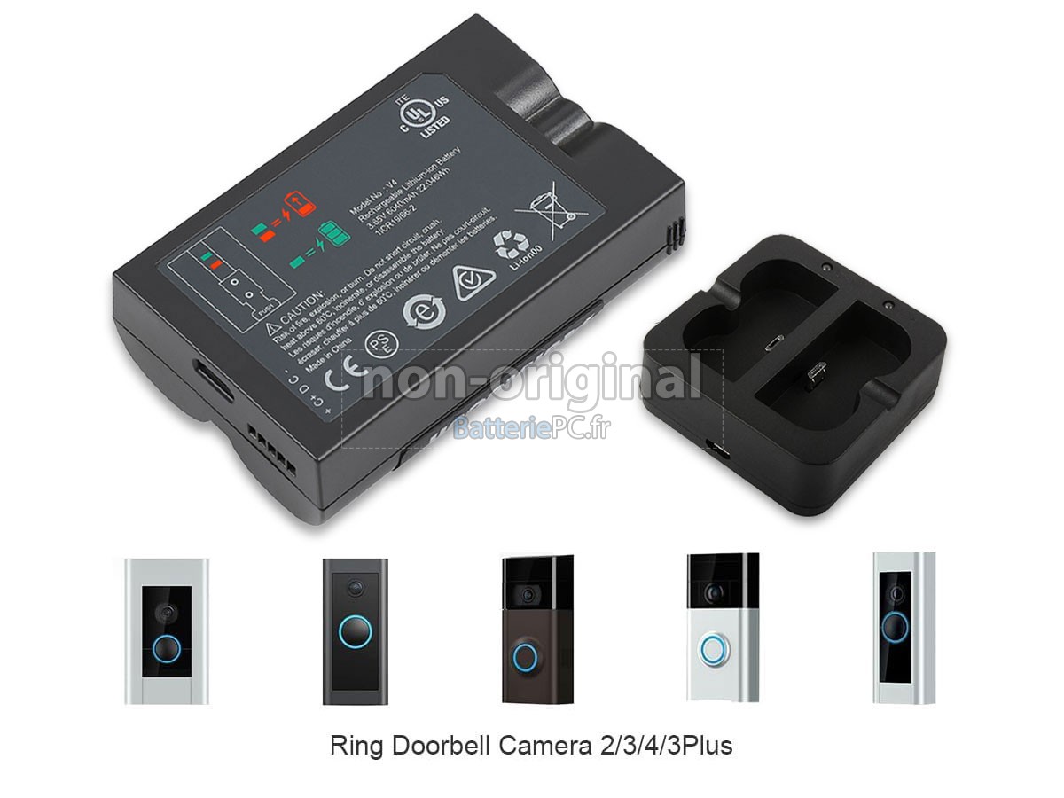 batterie pour Ring VIDEO DOORBELL 3