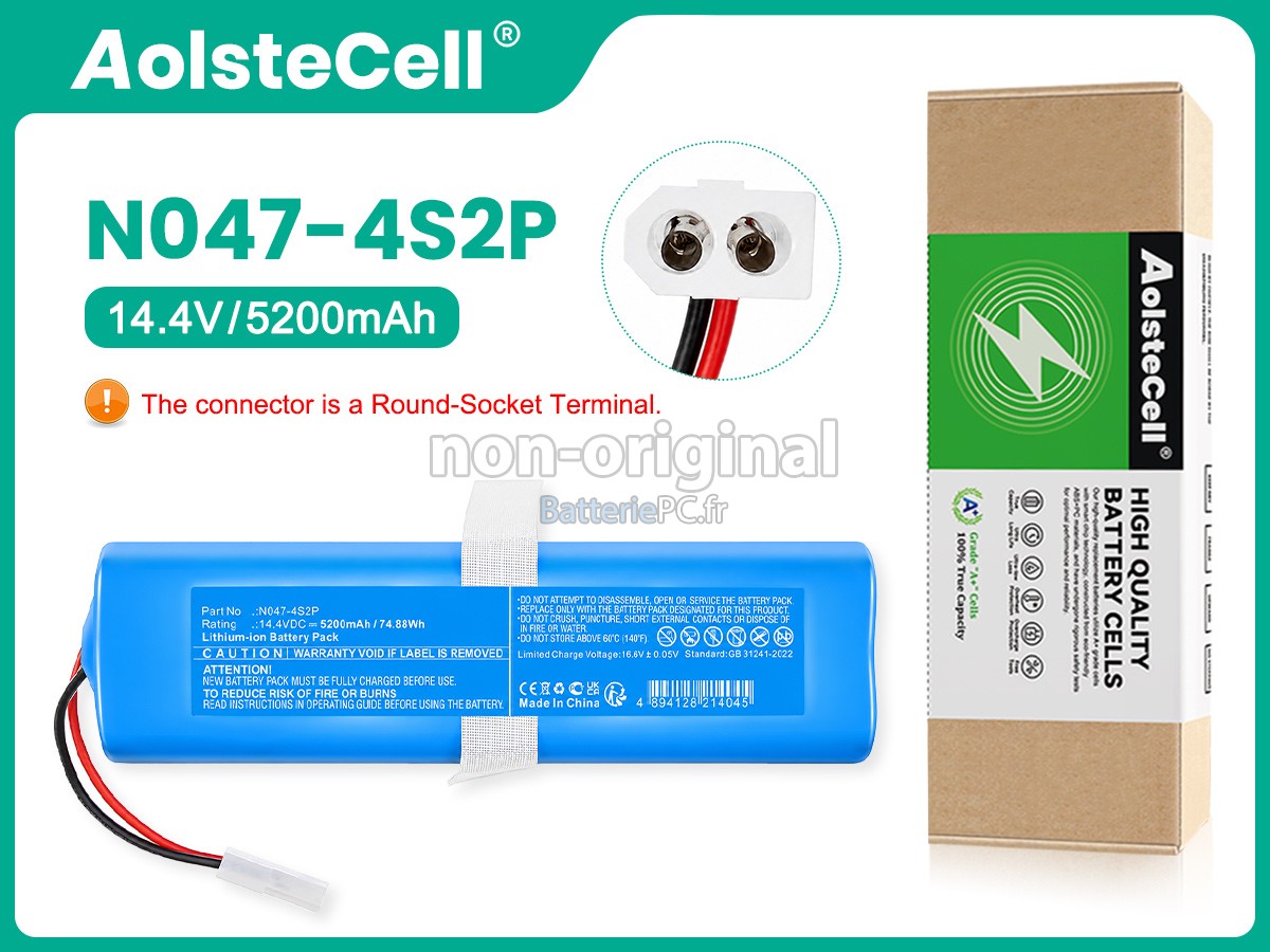 batterie pour Rowenta N047-4S2P