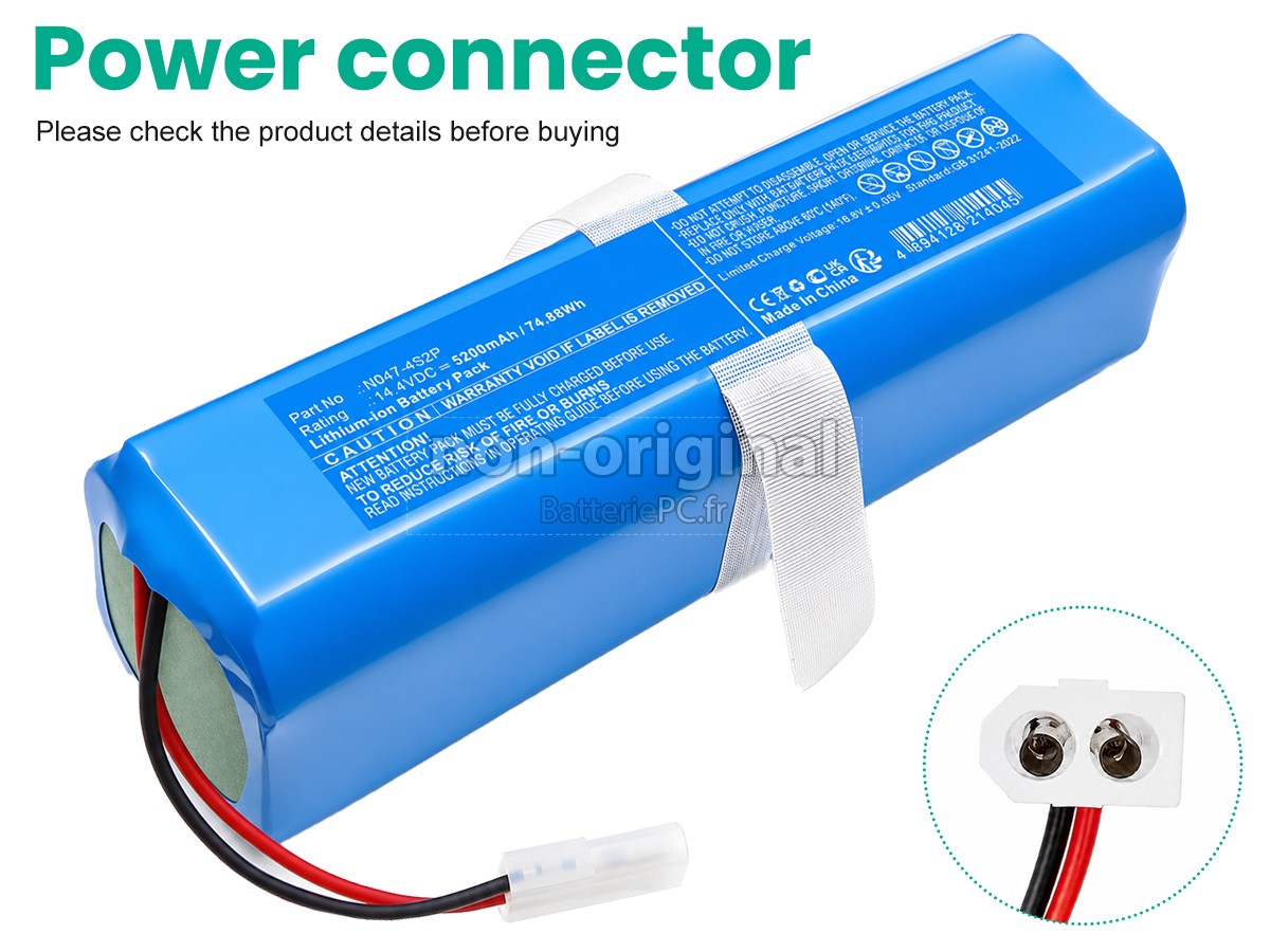 batterie pour Rowenta N047-4S2P