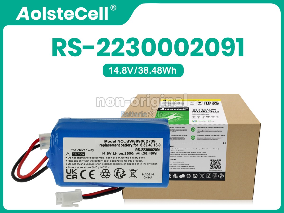 batterie pour Rowenta RR7747WH/4Q0