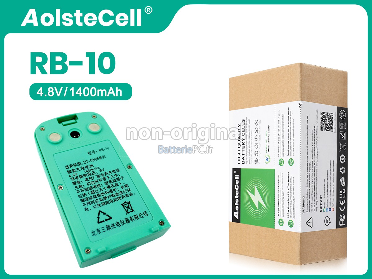 batterie pour Ruide DT-02