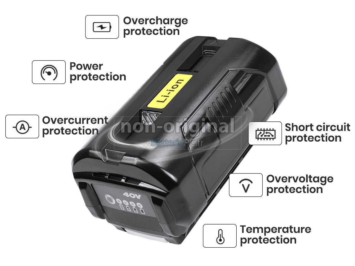 batterie pour Ryobi OP4030
