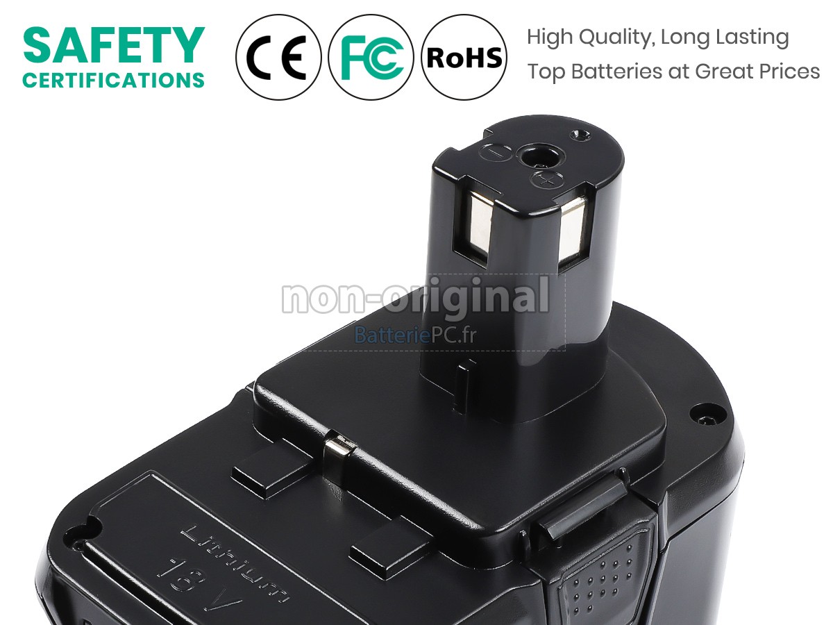 batterie pour Ryobi BPL-1820G