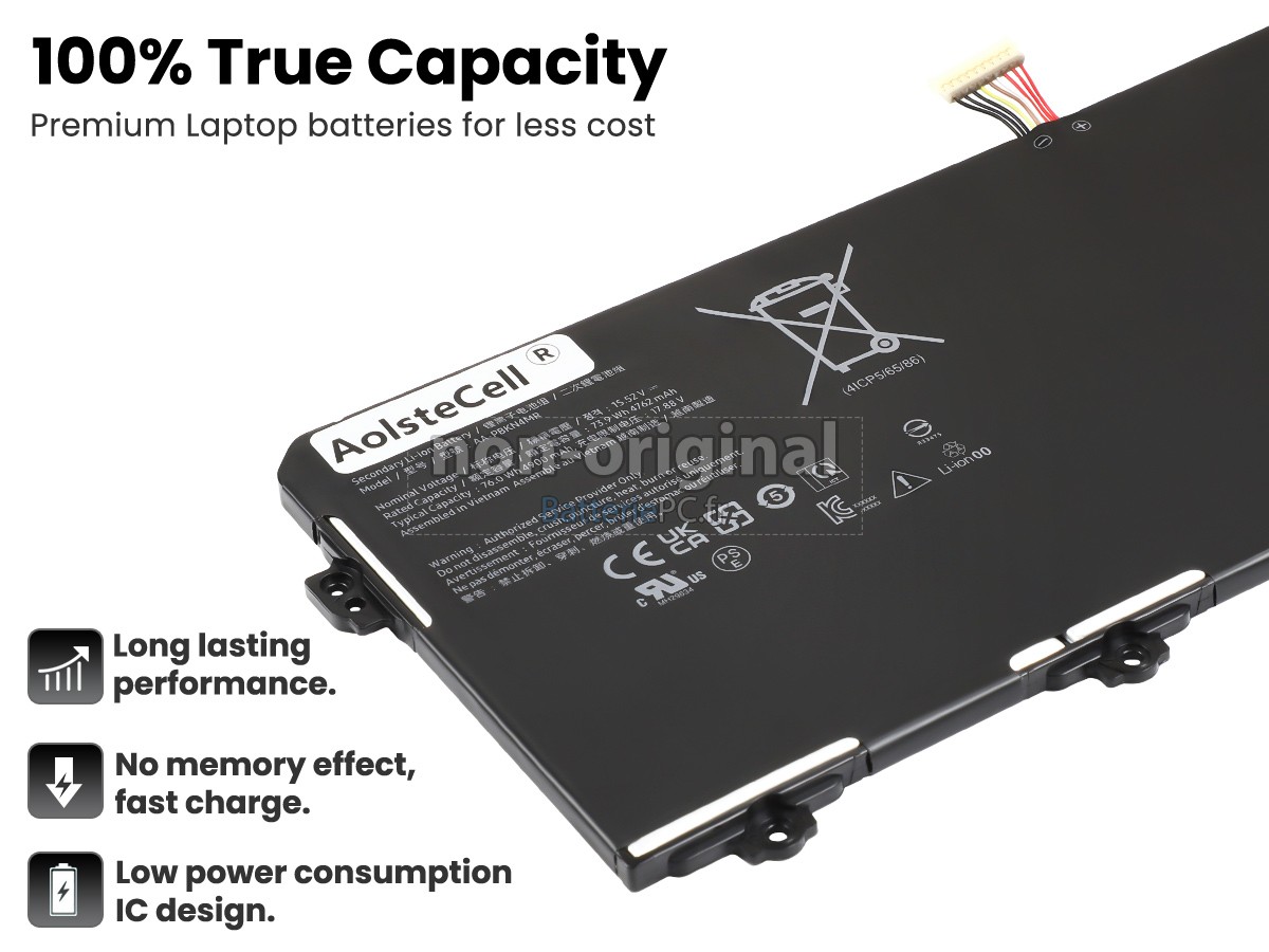 batterie pour Samsung Galaxy Book3 PRO 360 NP960QFG
