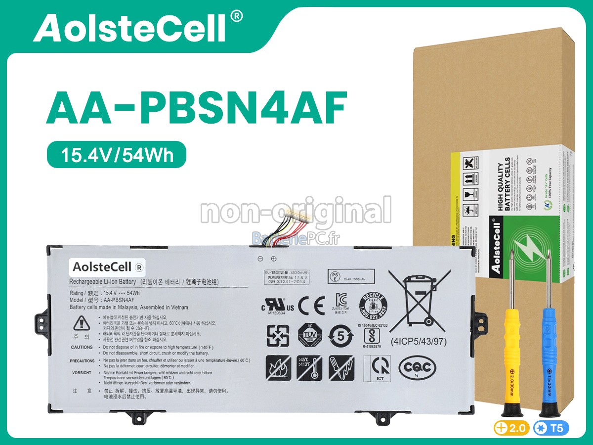 batterie pour Samsung NP930SBE-K03HK