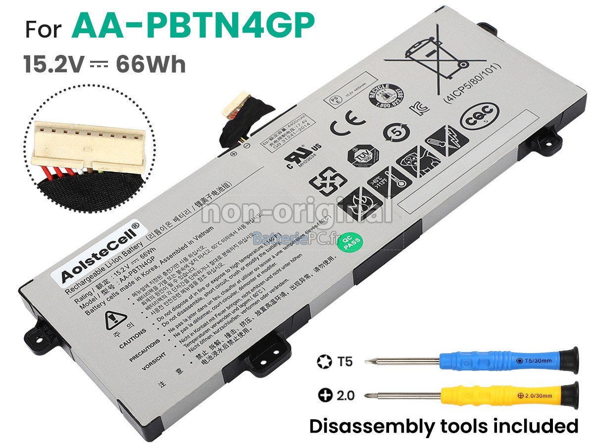 batterie pour Samsung NP800G5H