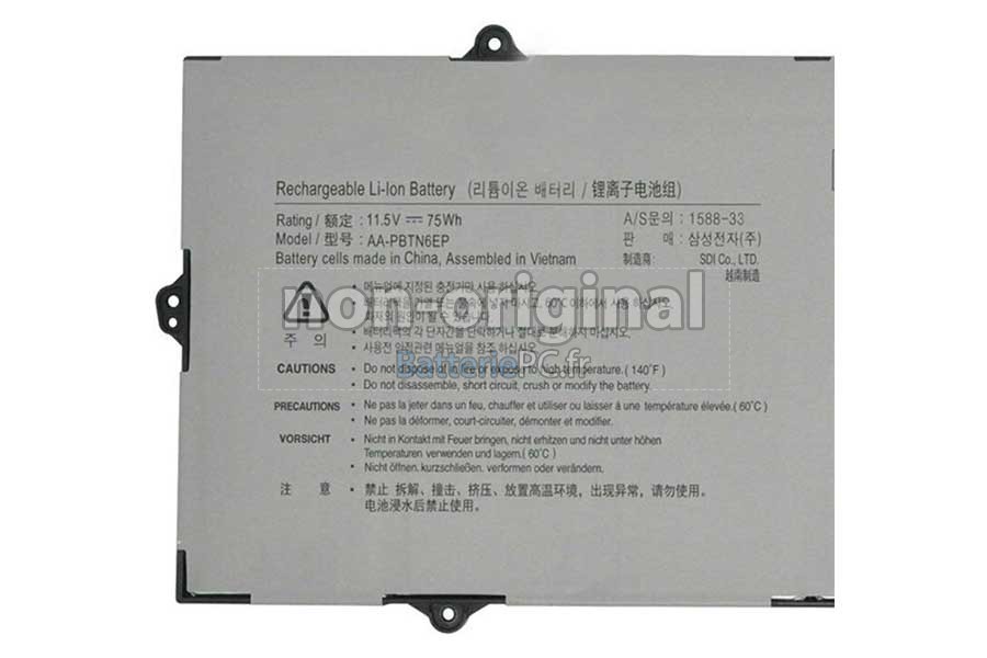 batterie pour Samsung NP930XBE-K01HK