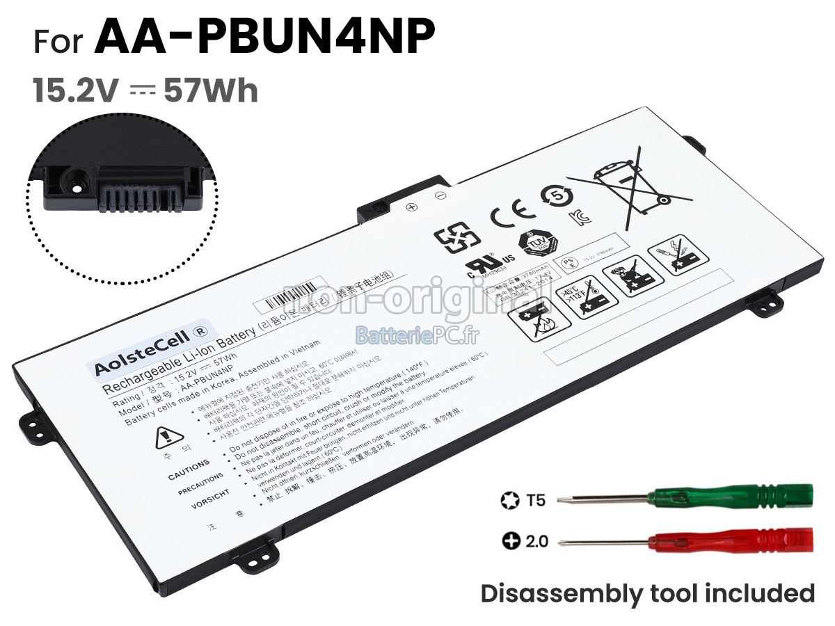 batterie pour Samsung NP940Z5J