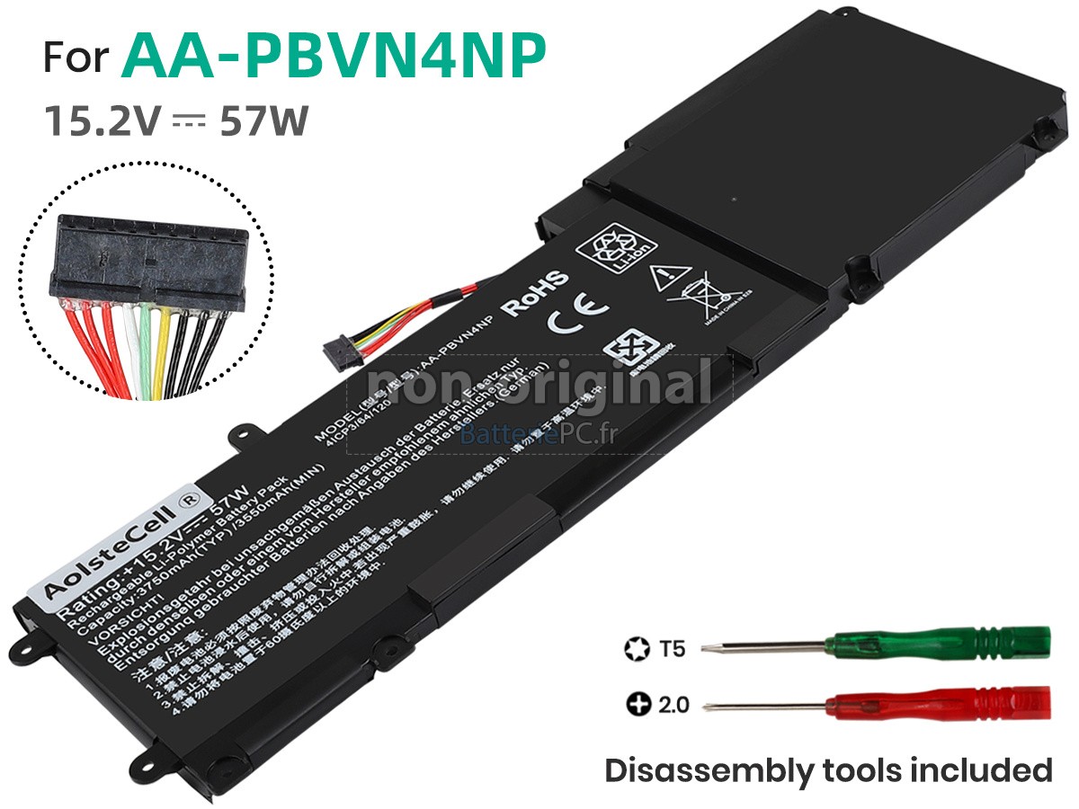 batterie pour Samsung NP670Z5E-X01