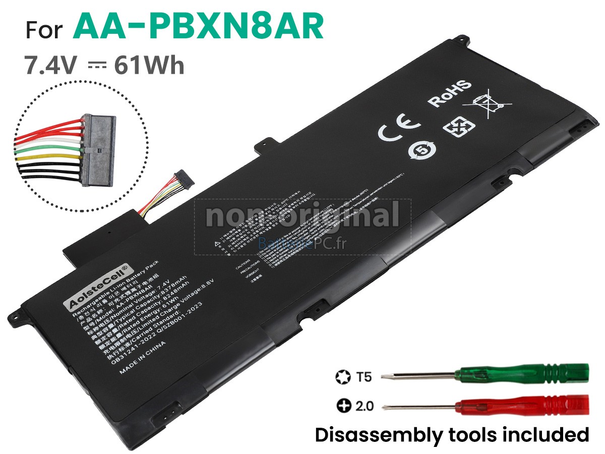 batterie pour Samsung AA-PBXN8AR