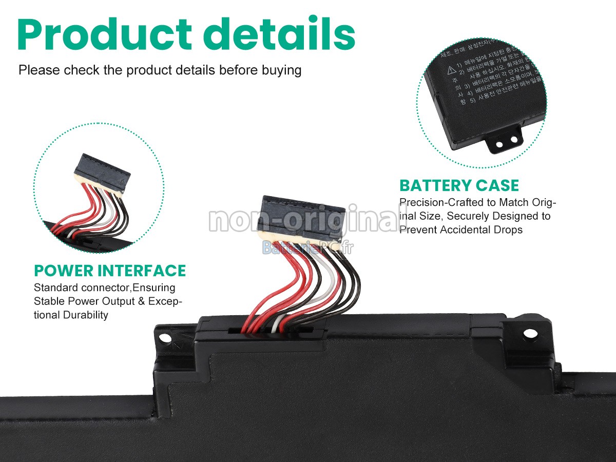batterie pour Samsung NP350U2A