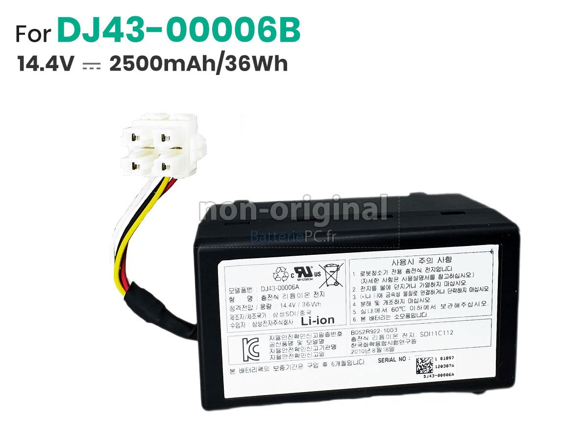 batterie pour Samsung DJ43-00006B