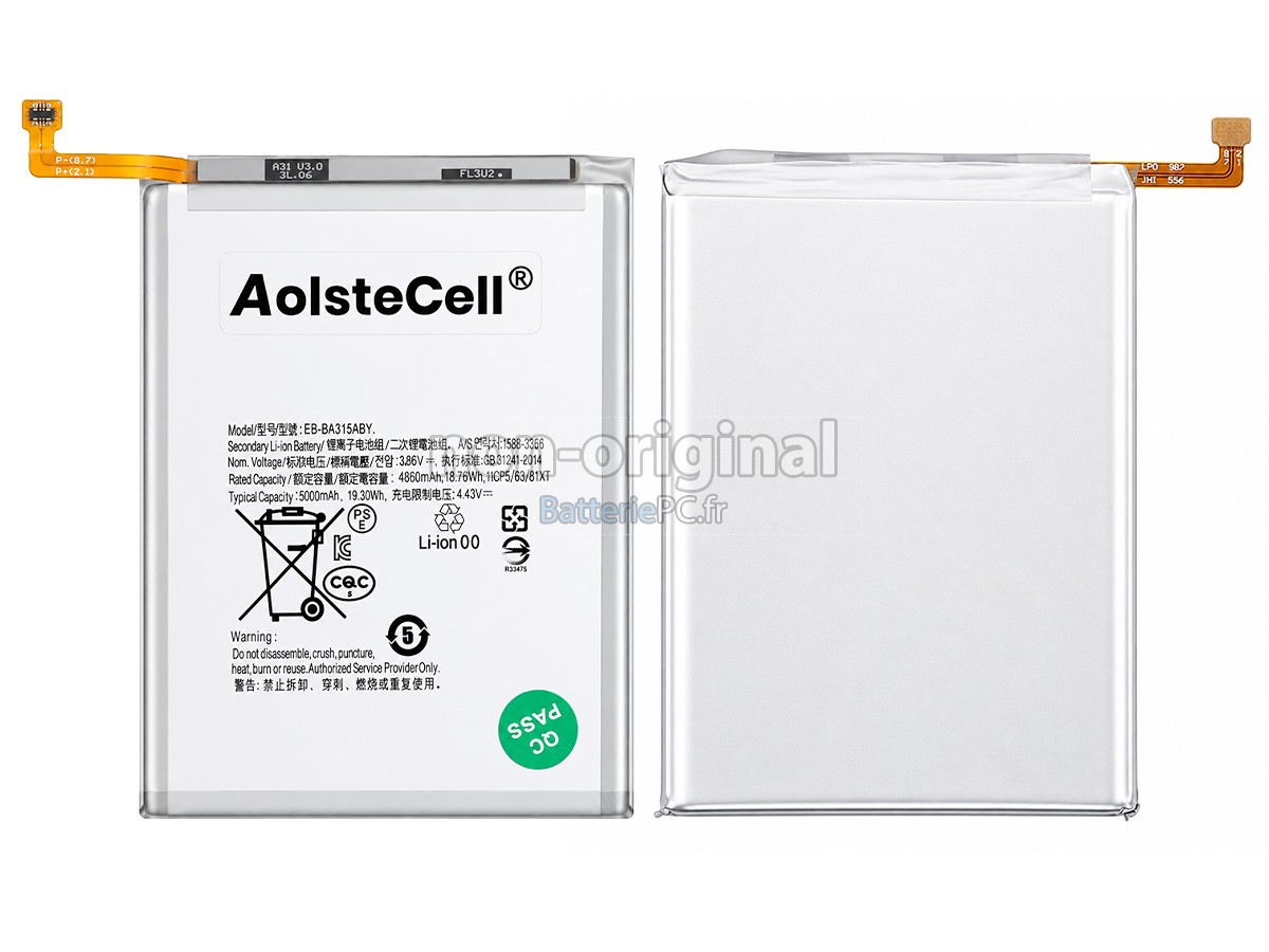 batterie pour Samsung GALAXY A31 SM-A315GZBJTPA