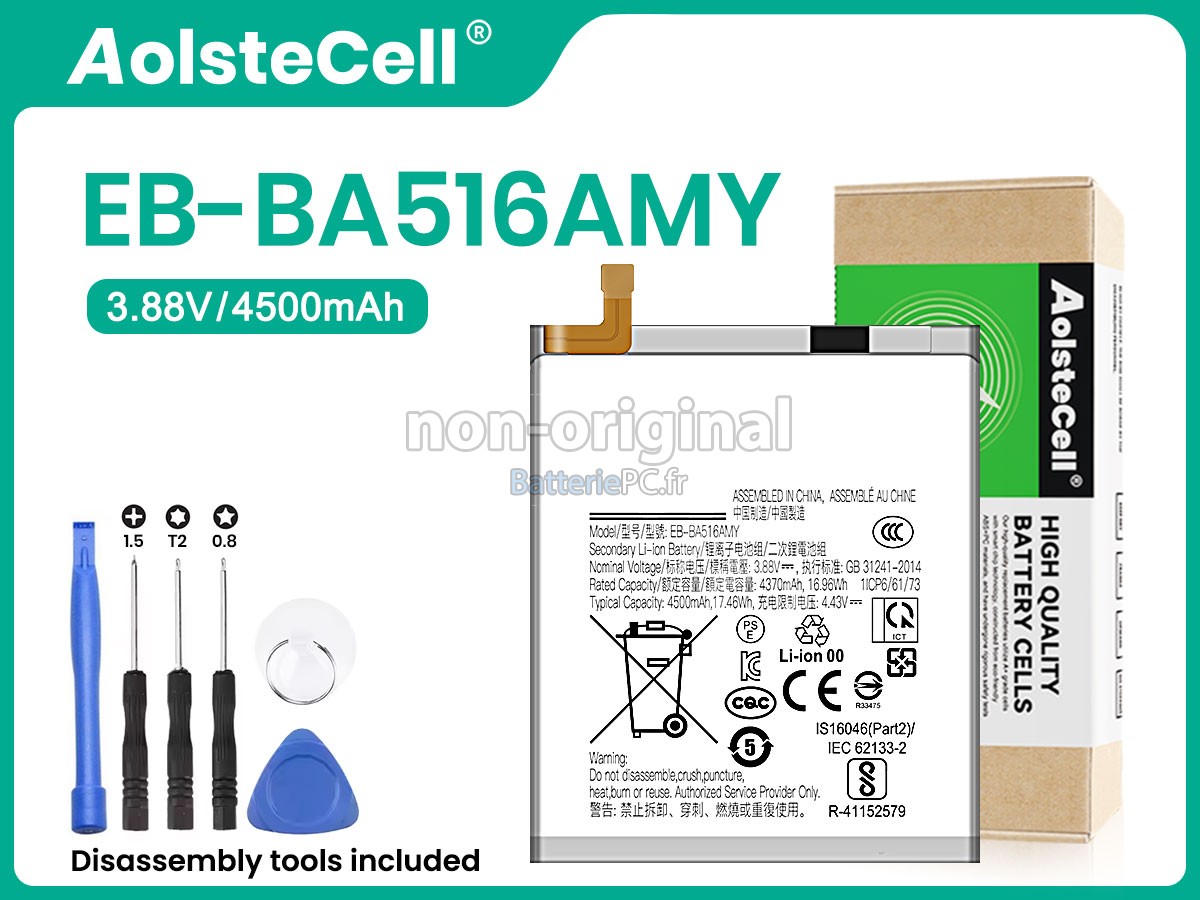 batterie pour Samsung A516B/DS