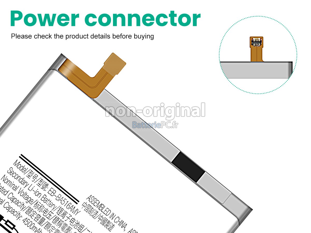 batterie pour Samsung A516B/DS
