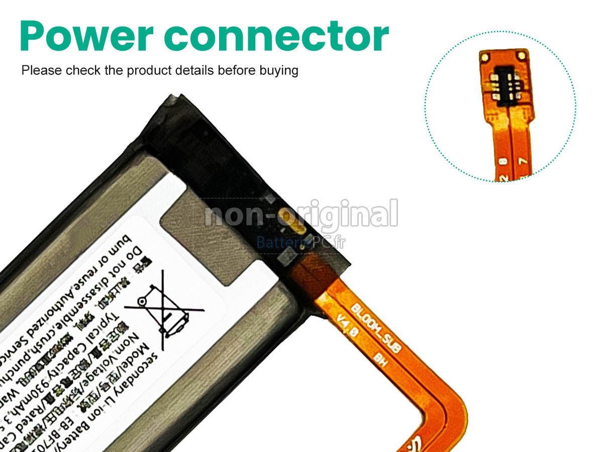 batterie pour Samsung EB-BF701ABY